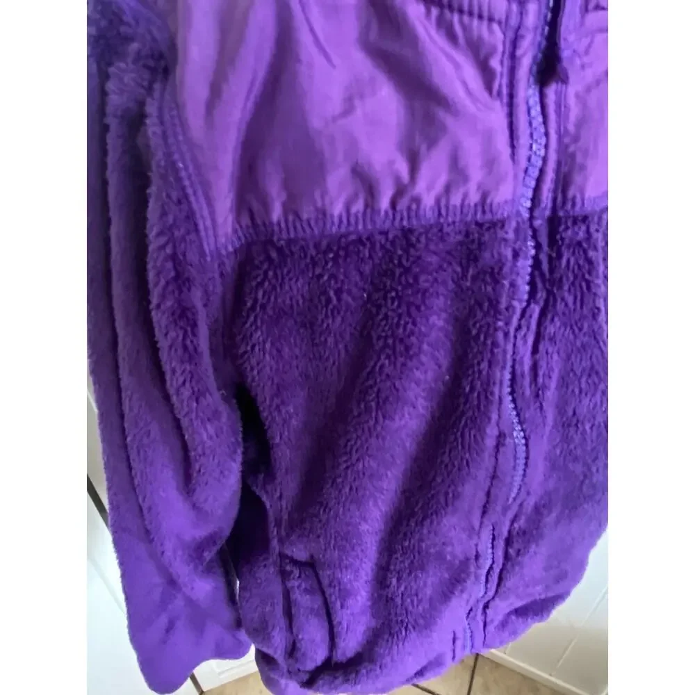 The‎ Children's Place Girls Fleece Jacket Size S 5 6 Purple Full Front Zip
